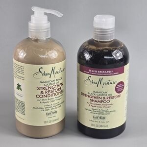 SheaMoisture Jamaican Black Castor Oil Shampoo & Conditioner Set
